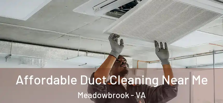 Affordable Duct Cleaning Near Me Meadowbrook - VA