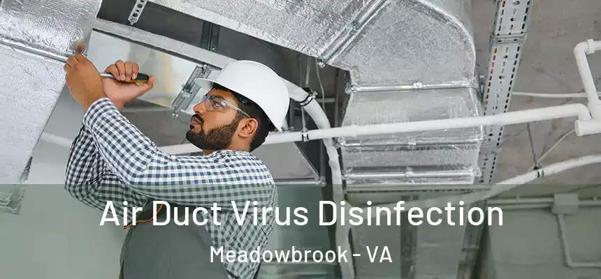  Air Duct Virus Disinfection Meadowbrook - VA