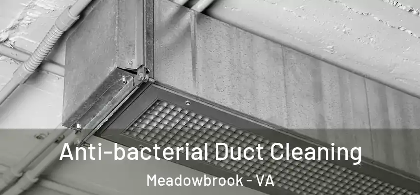Anti-bacterial Duct Cleaning Meadowbrook - VA