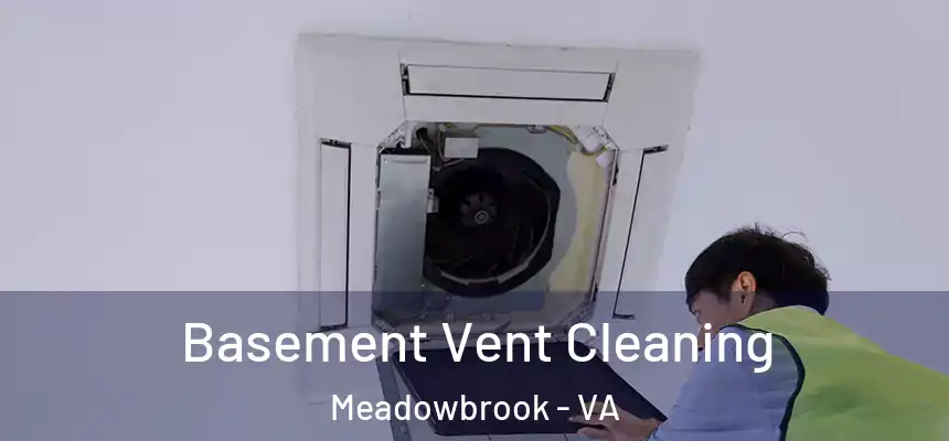 Basement Vent Cleaning Meadowbrook - VA