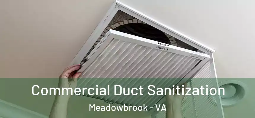  Commercial Duct Sanitization Meadowbrook - VA