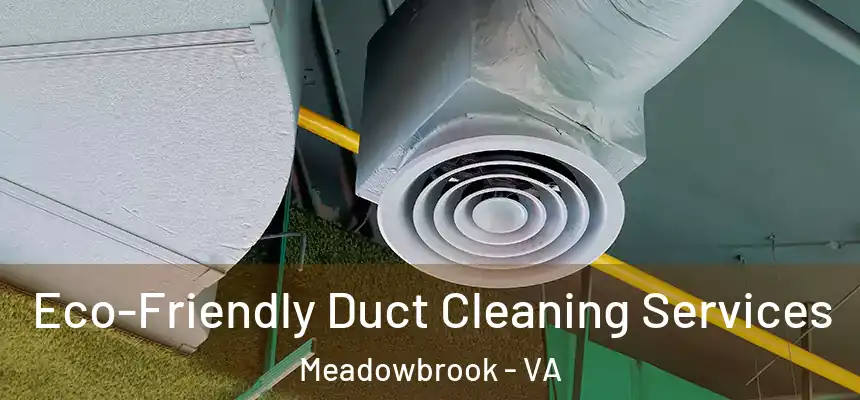 Eco-Friendly Duct Cleaning Services Meadowbrook - VA
